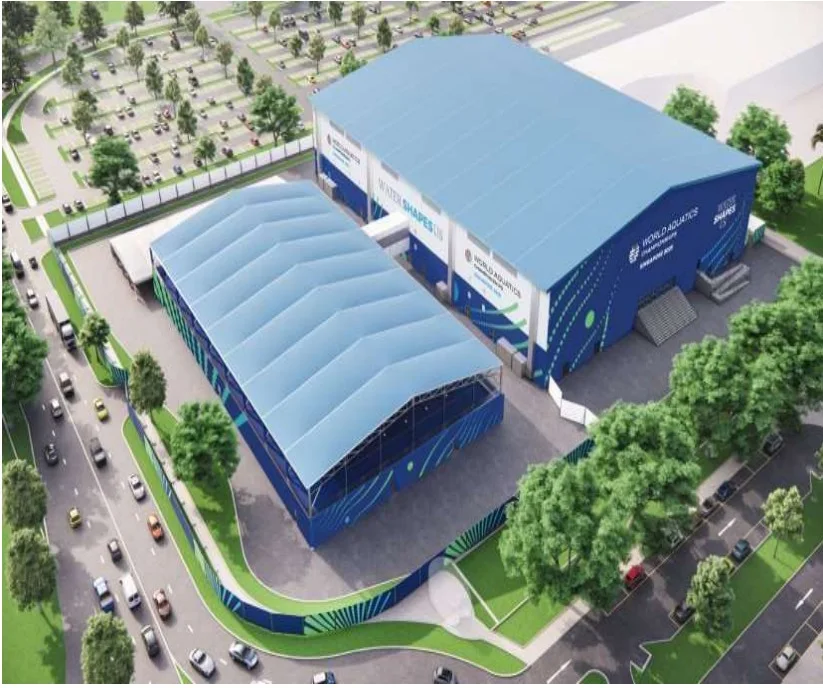 World Aquatics Championships Swimming Pool Building